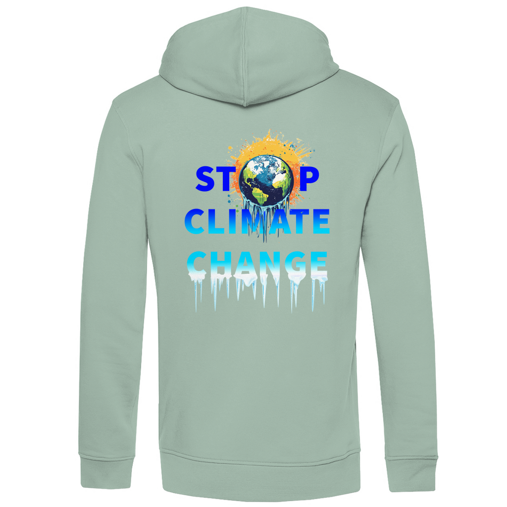 Bio Premium Herren Hoodie climate change