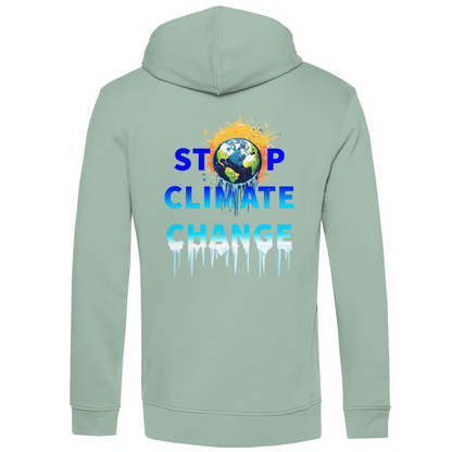 Bio Premium Herren Hoodie climate change