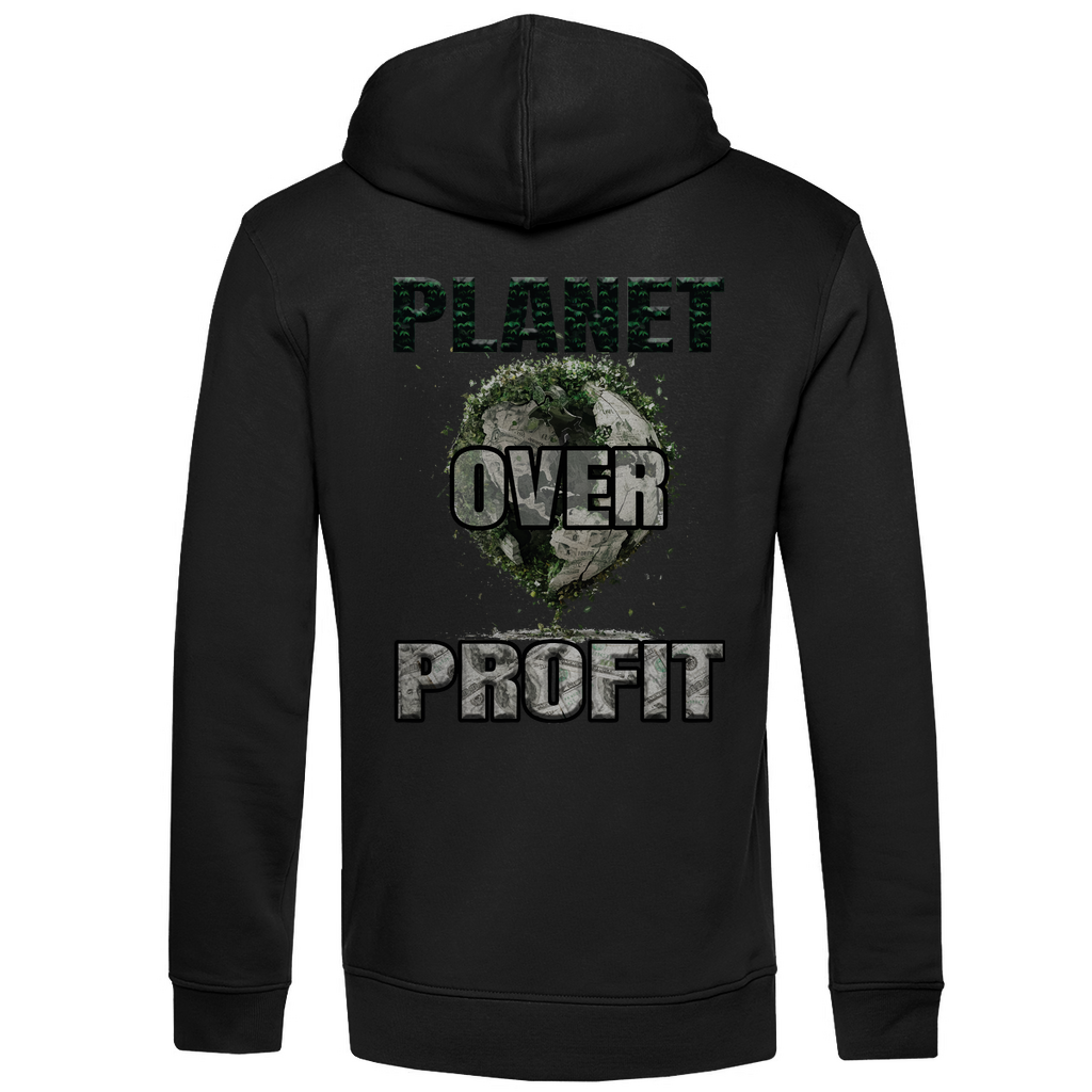 Bio Premium Herren Hoodie planet over profit