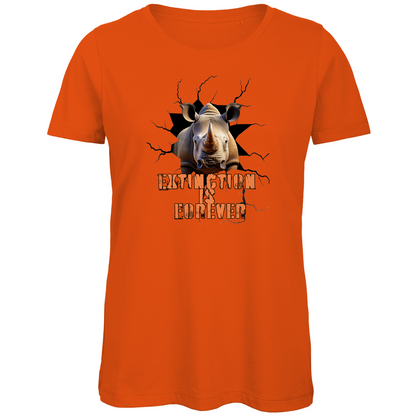 Premium Bio Damen T-Shirt rhino