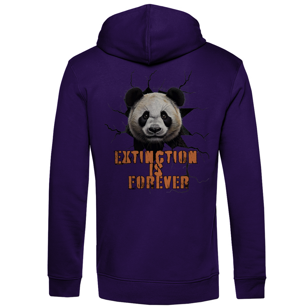 Bio Premium Herren Hoodie panda