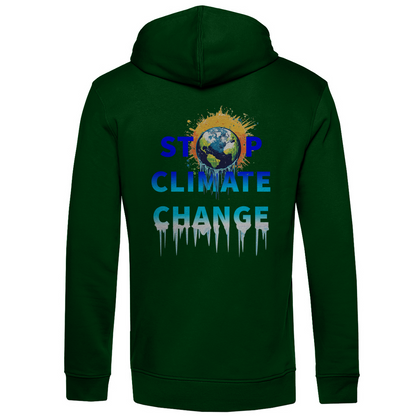 Bio Premium Herren Hoodie climate change