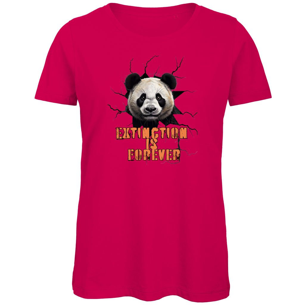 Premium Bio Damen T-Shirt panda