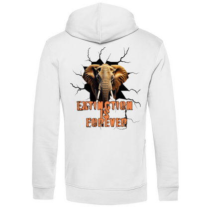 Bio Premium Herren Hoodie elephant