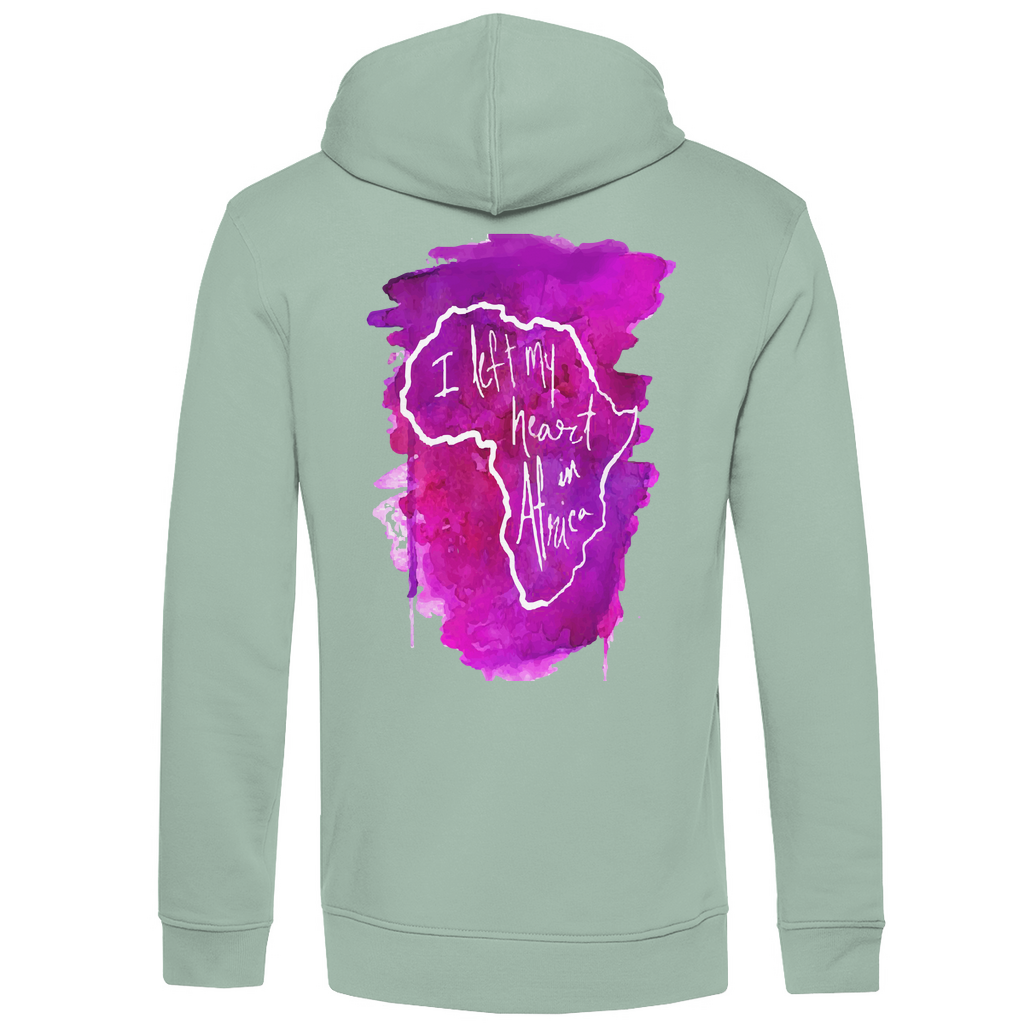 Bio Premium Herren Hoodie africa pink