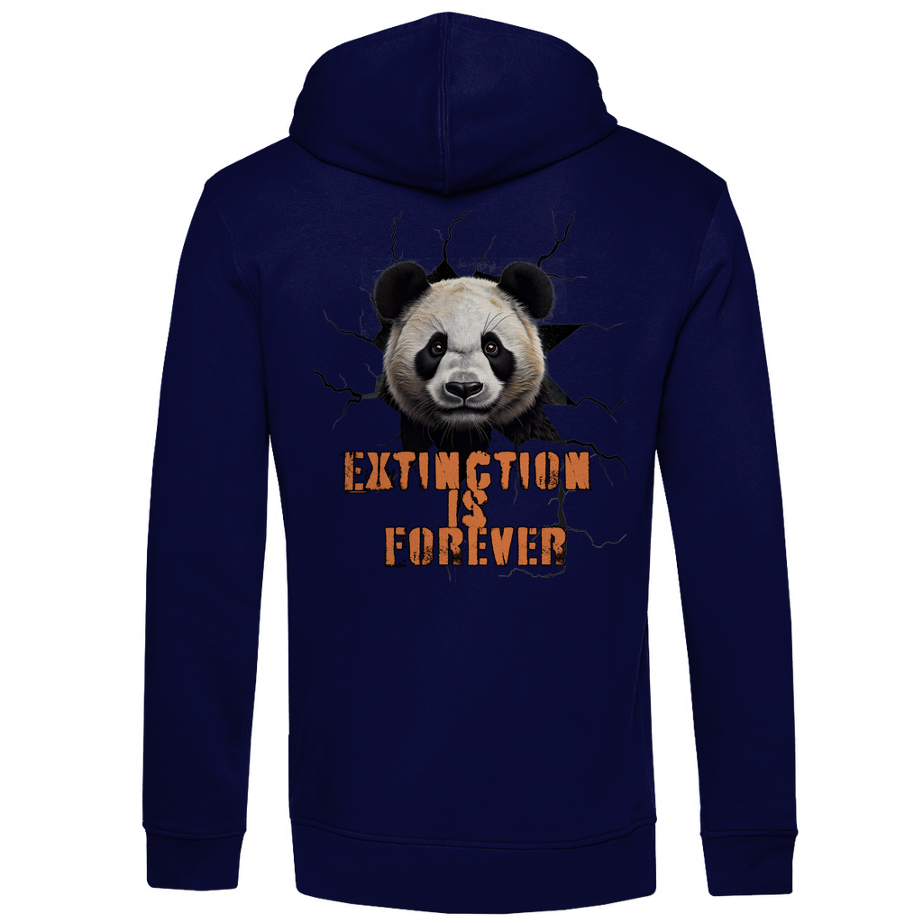 Bio Premium Herren Hoodie panda