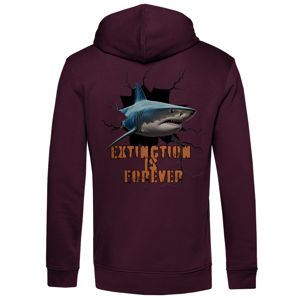 Bio Premium Herren Hoodie shark
