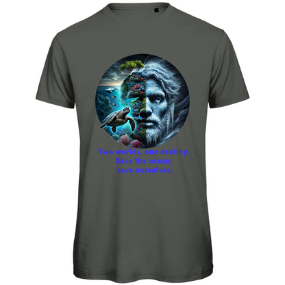 T-shirt bio premium homme océan