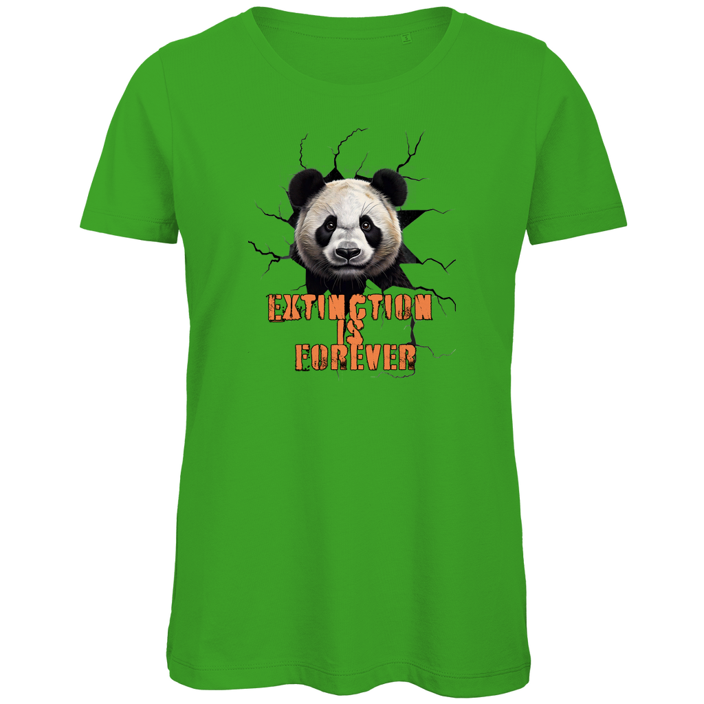 Premium Bio Damen T-Shirt panda