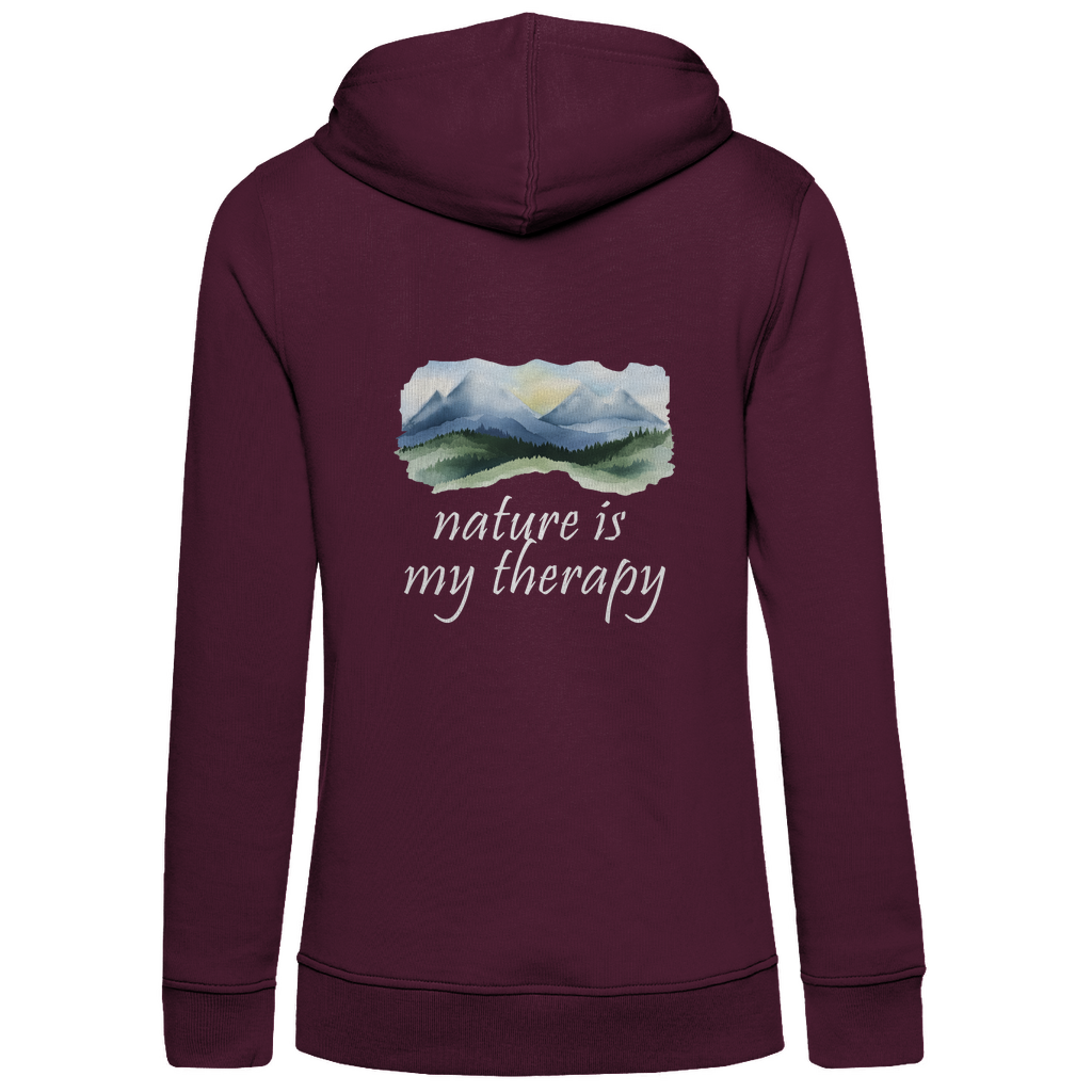 Bio Premium Damen Hoodie therapy