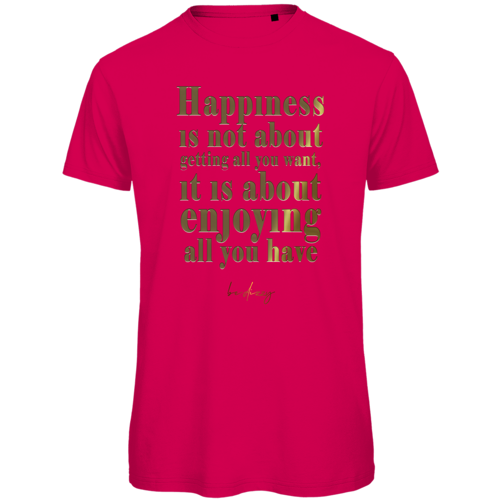 T-shirt bio premium homme bonheur