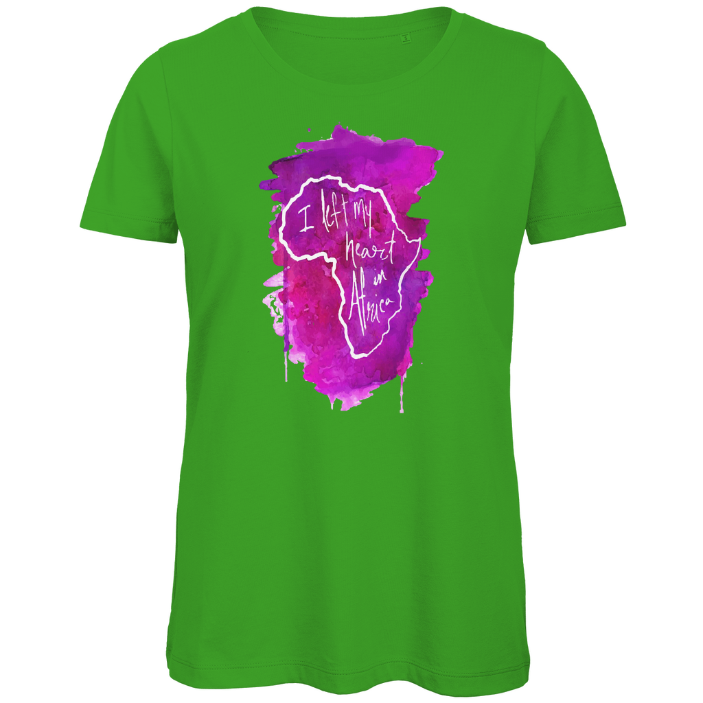 Premium Bio Damen T-Shirt africa pink