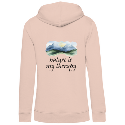 Bio Premium Damen Hoodie therapy