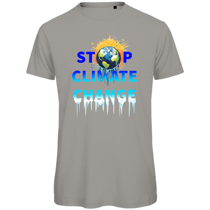 T-shirt bio premium homme changement climatique