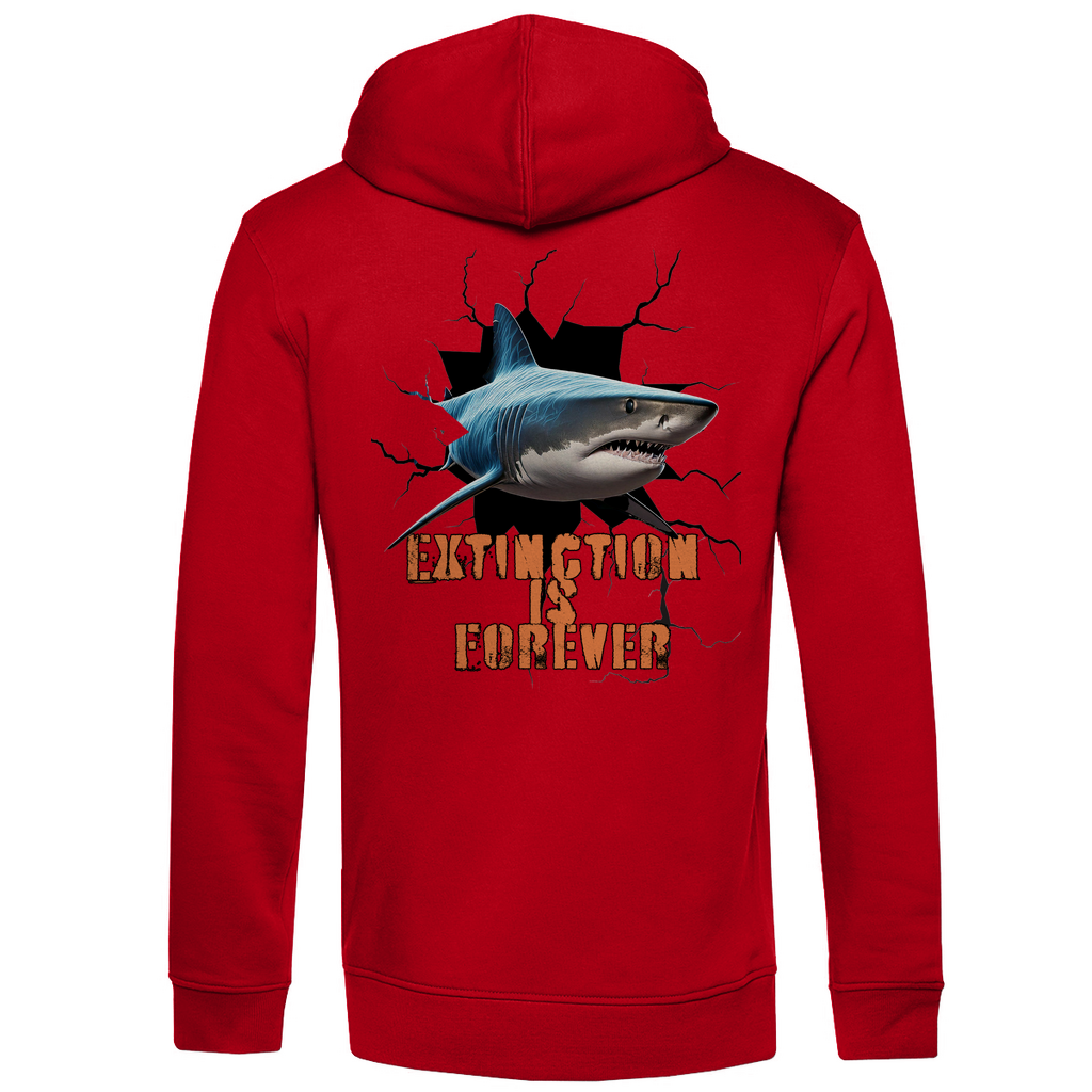 Bio Premium Herren Hoodie shark