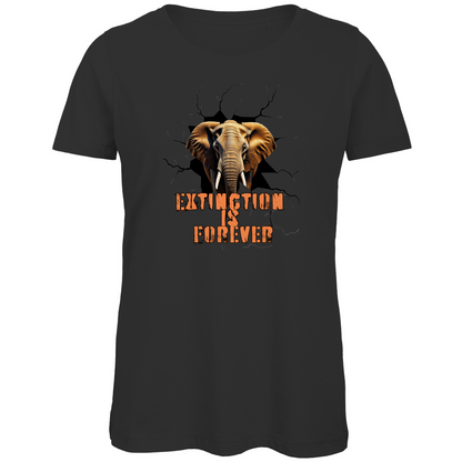 Premium Bio Damen T-Shirt elephant