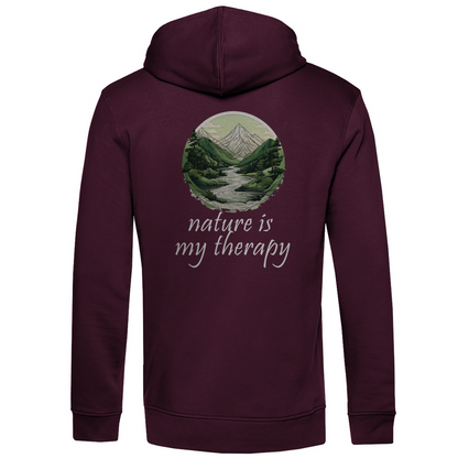Bio Premium Herren Hoodie therapy