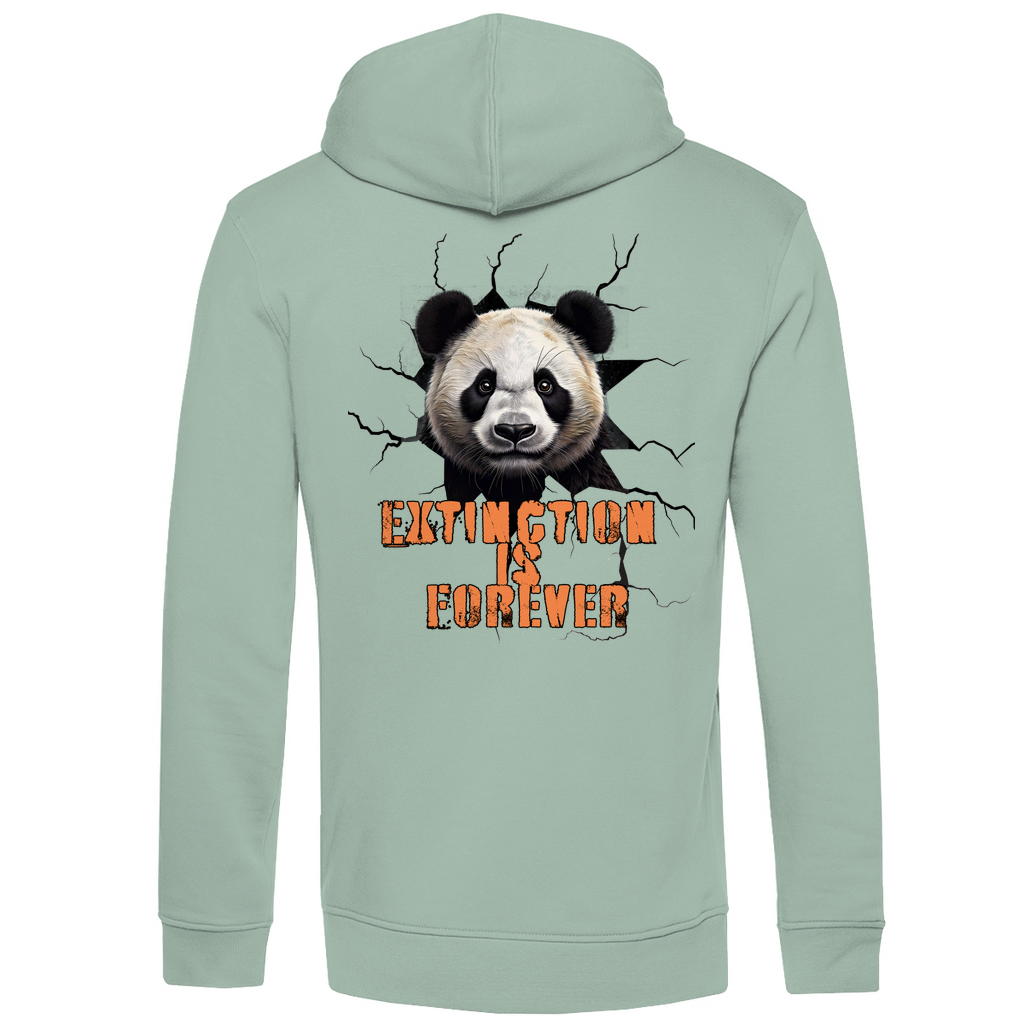 Bio Premium Herren Hoodie panda
