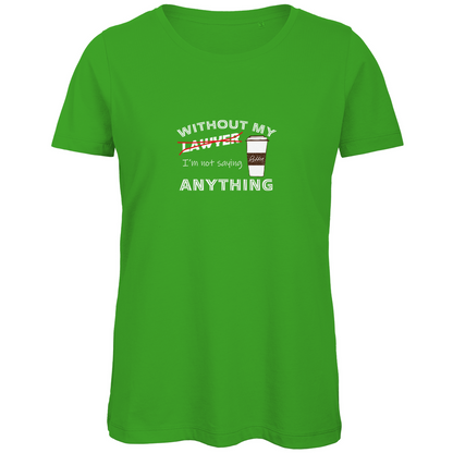 Premium Bio Damen T-Shirt coffee