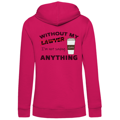 Bio Premium Damen Hoodie coffee