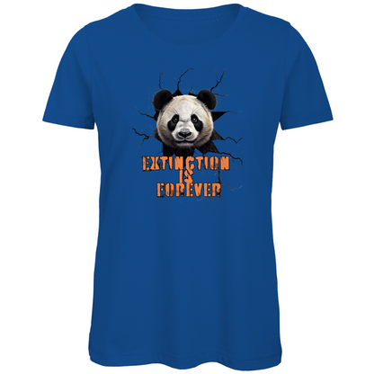 Premium Bio Damen T-Shirt panda