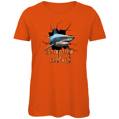 Premium Bio Damen T-Shirt shark
