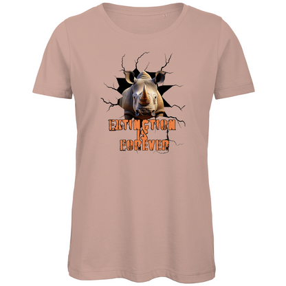 Premium Bio Damen T-Shirt rhino