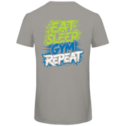 Premium Bio Herren T-Shirt eat-sleep