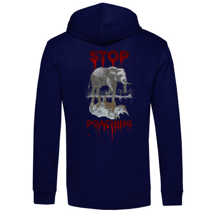 Bio Premium Herren Hoodie stop poaching