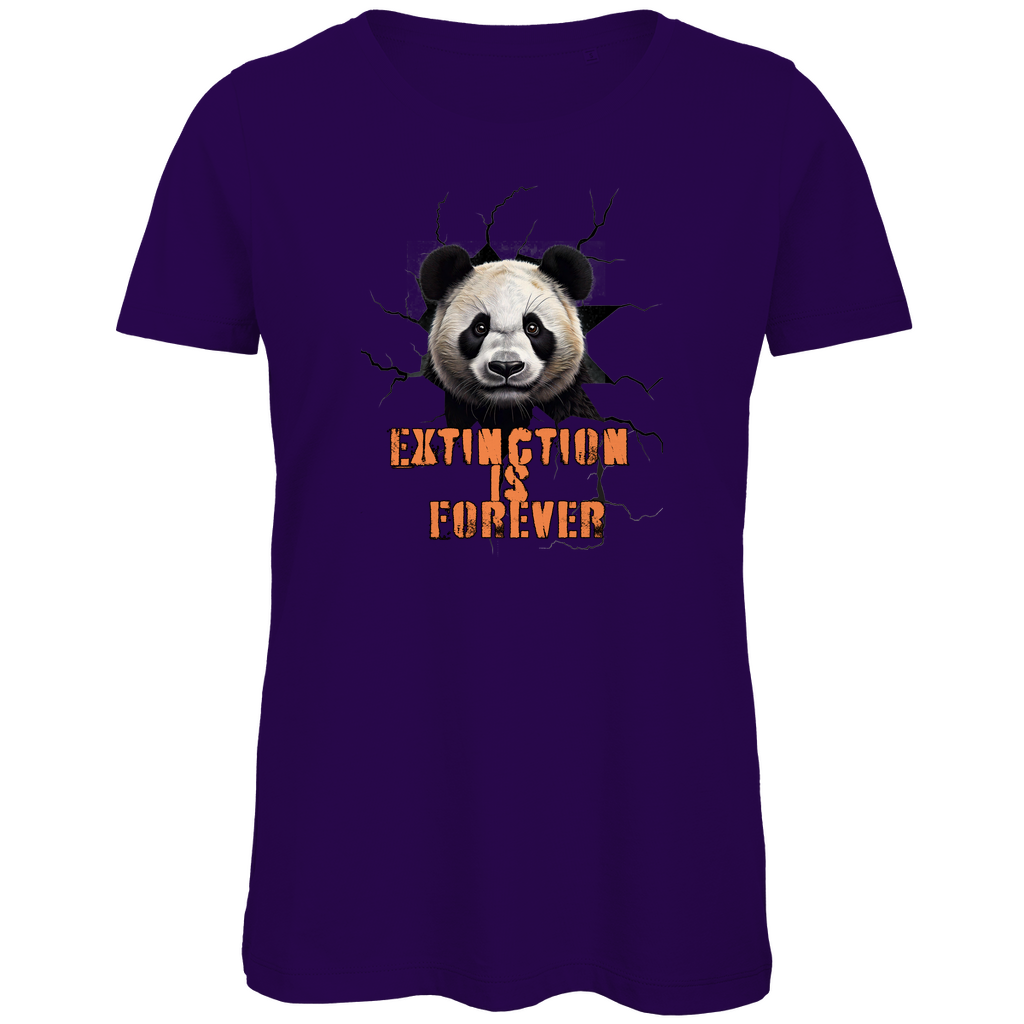 Premium Bio Damen T-Shirt panda