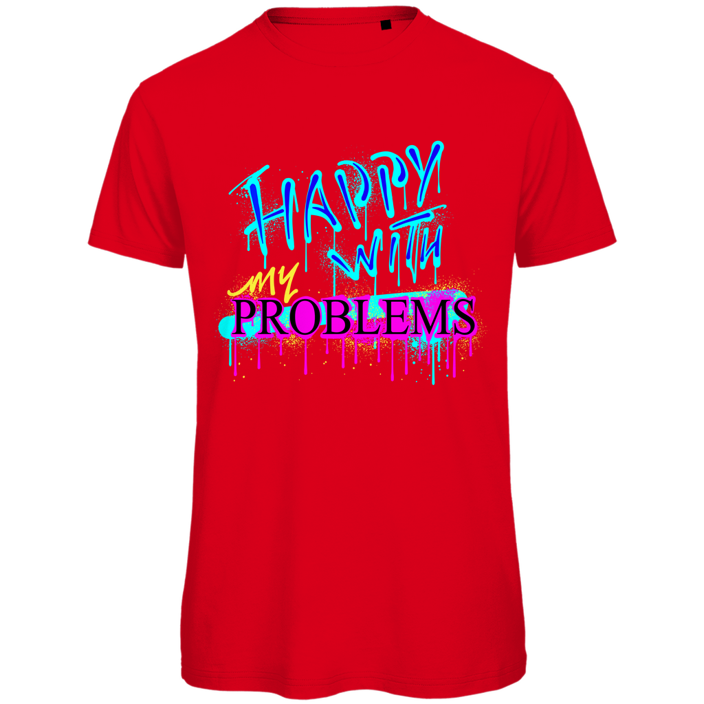 Premium organic men's T-shirt problems