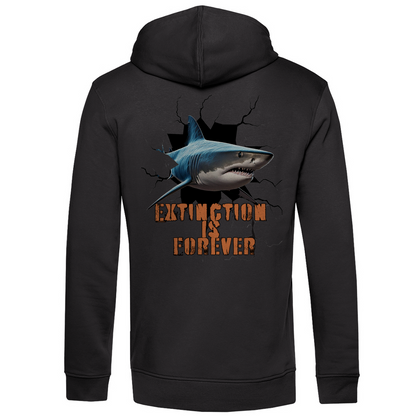 Bio Premium Herren Hoodie shark