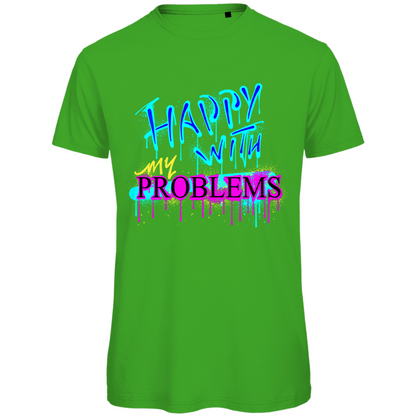 Premium organic men's T-shirt problems