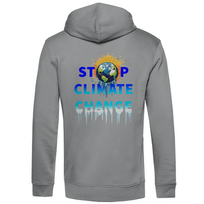 Bio Premium Herren Hoodie climate change