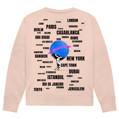 Premium Bio Sweatshirt bedizzy-pink