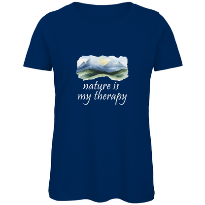 Premium Bio Damen T-Shirt therapy