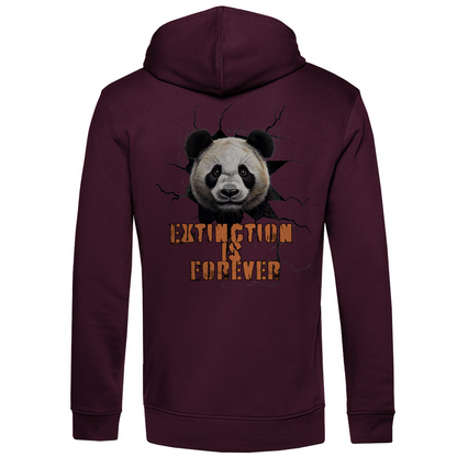 Bio Premium Herren Hoodie panda