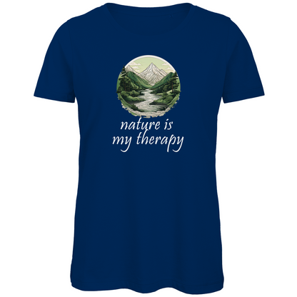 Premium Bio Damen T-Shirt therapy