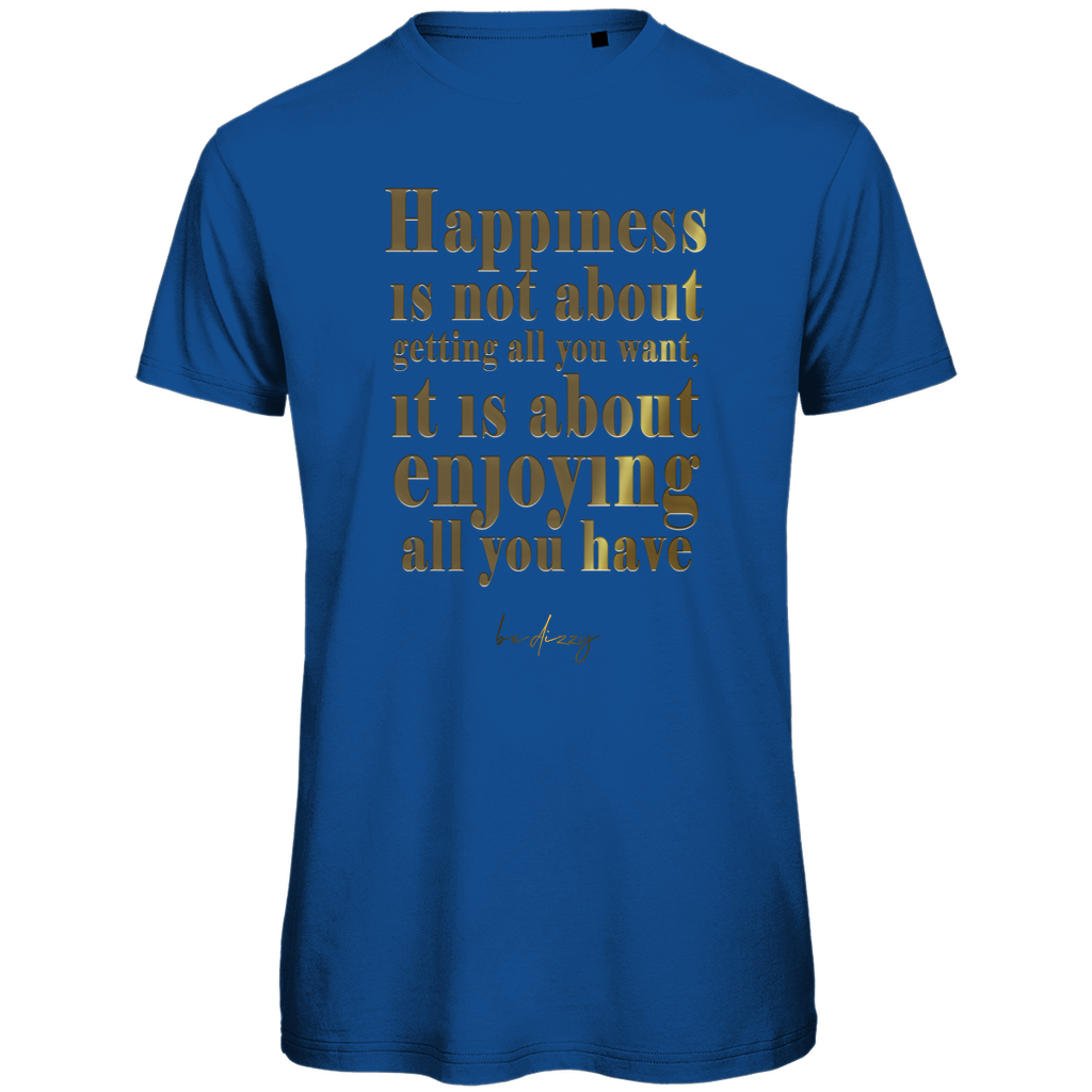 T-shirt bio premium homme bonheur