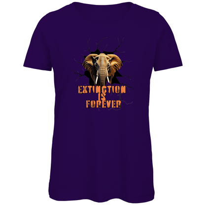 Premium Bio Damen T-Shirt elephant