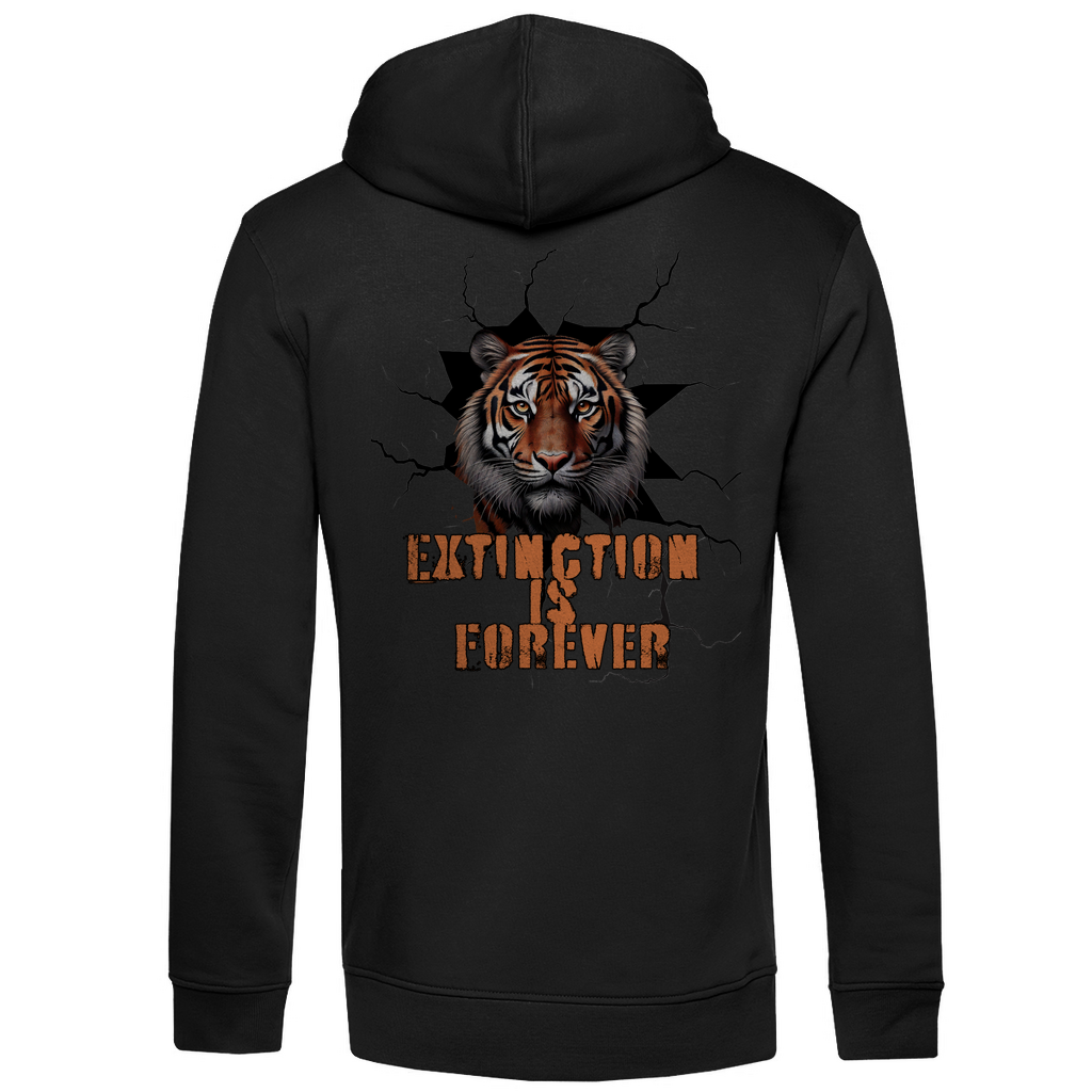Bio Premium Herren Hoodie tiger