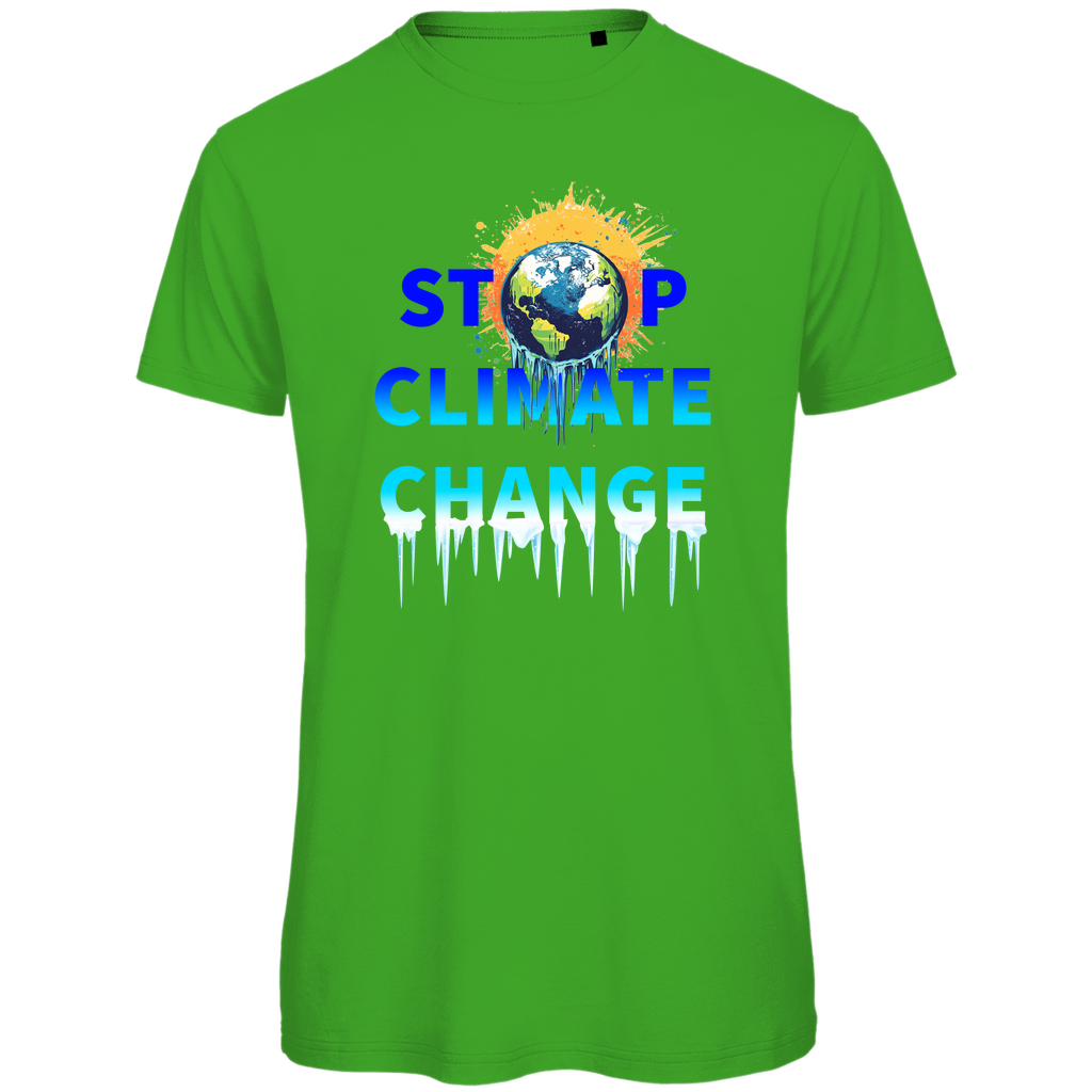 T-shirt bio premium homme changement climatique