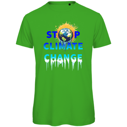 T-shirt bio premium homme changement climatique